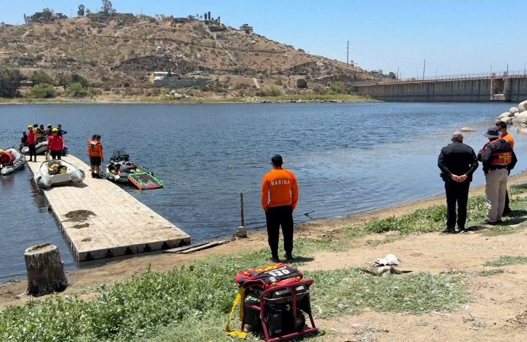 Búsqueda de Personas Desaparecidas en Presa de Ensenada